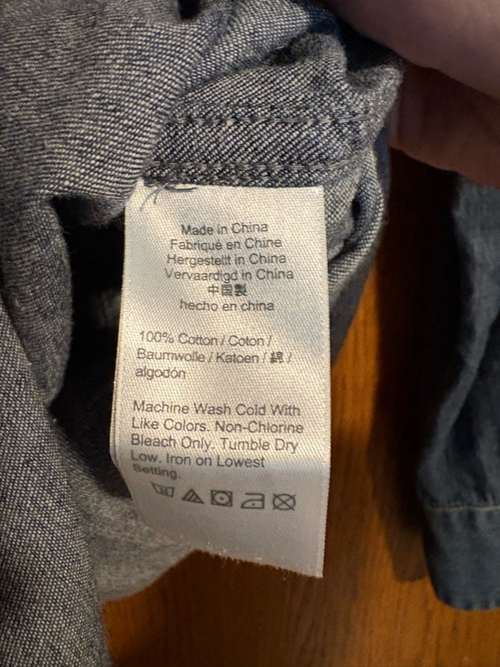 J. Crew Slim-fit chambray shirt - Picture 5 of 6